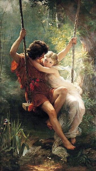 Pierre Auguste Cot Spring. Spain oil painting art